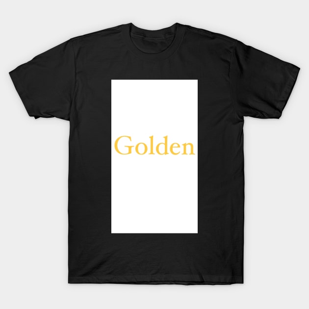 Golden design T-Shirt by BlossomShop